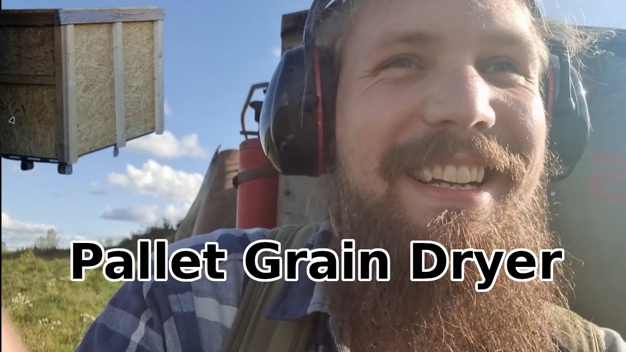 DIY Pallet Grain Dryer