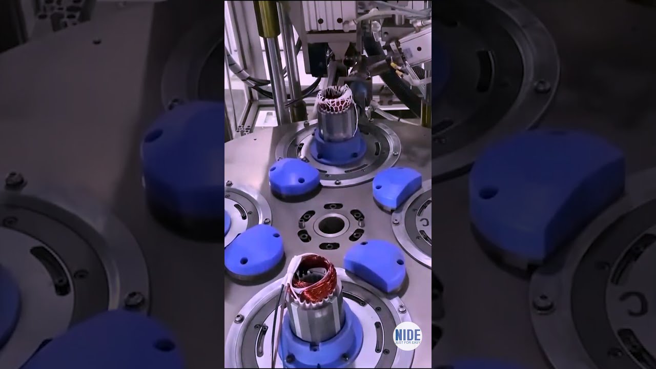 Electric rolling door motor stator manufacturing process