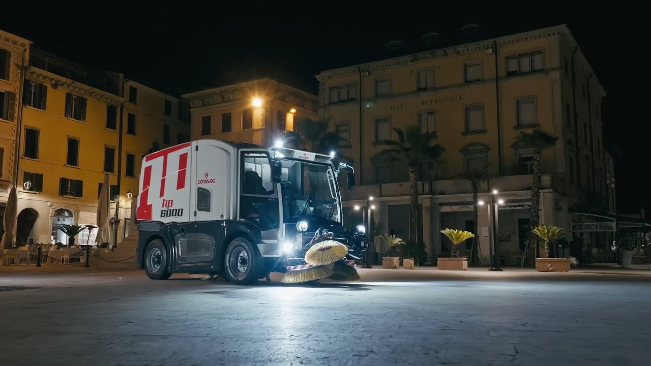Comac HP6000 | Barredora vial aspirante y mecánica para limpieza extraurbana e industrial