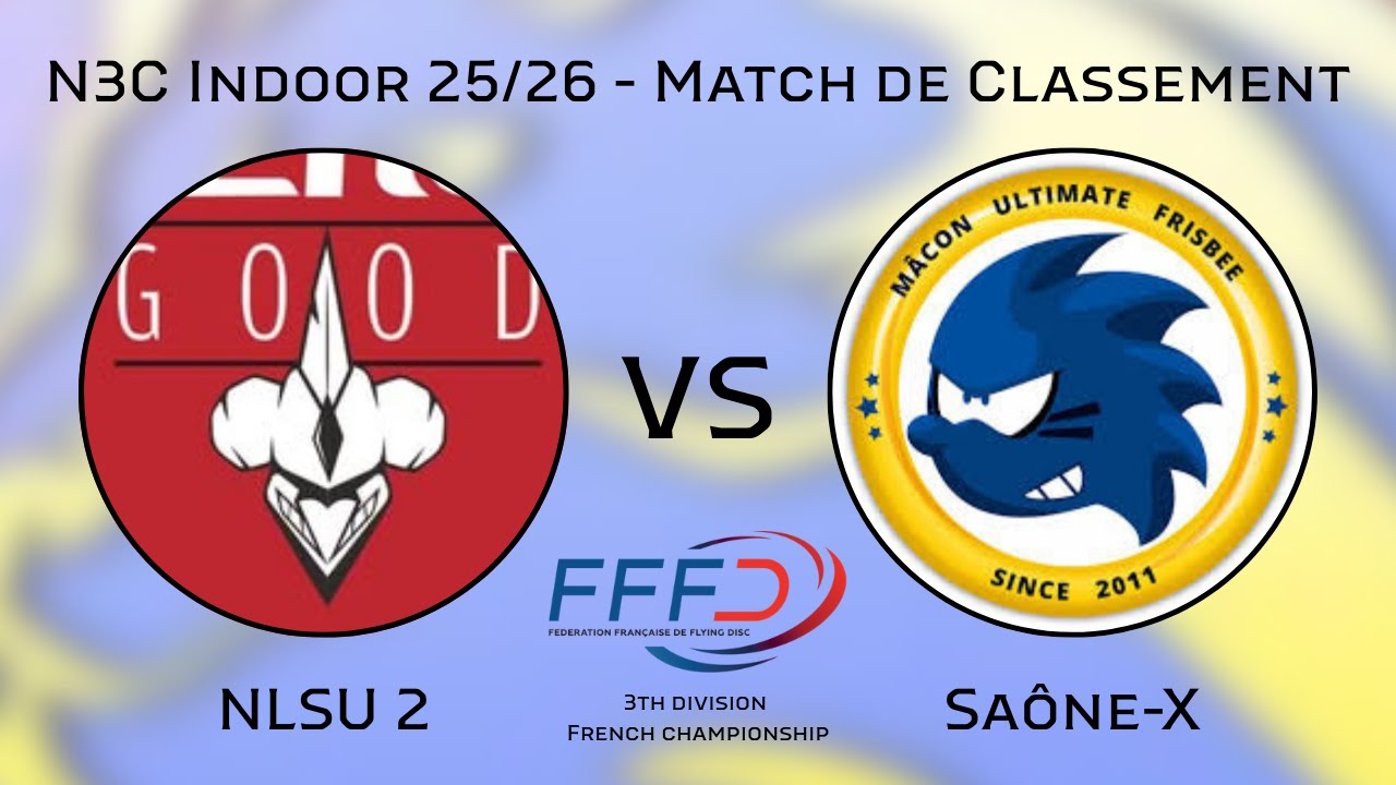 Saône-X - NLSU2 N3C Indoor 2025-26 Match de classement