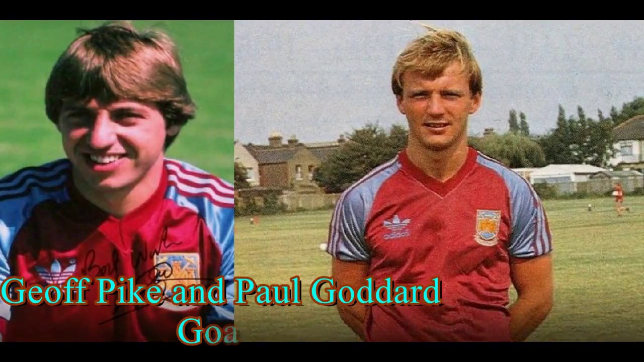 Geoff Pike and Paul Goddard Goals