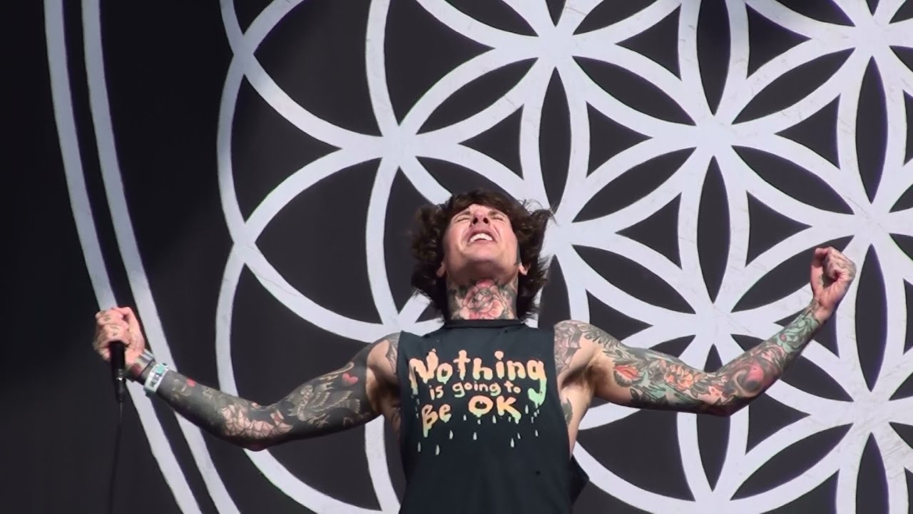 Bring me the horizon - Sweden Norrköping Bråvalla festival 2014