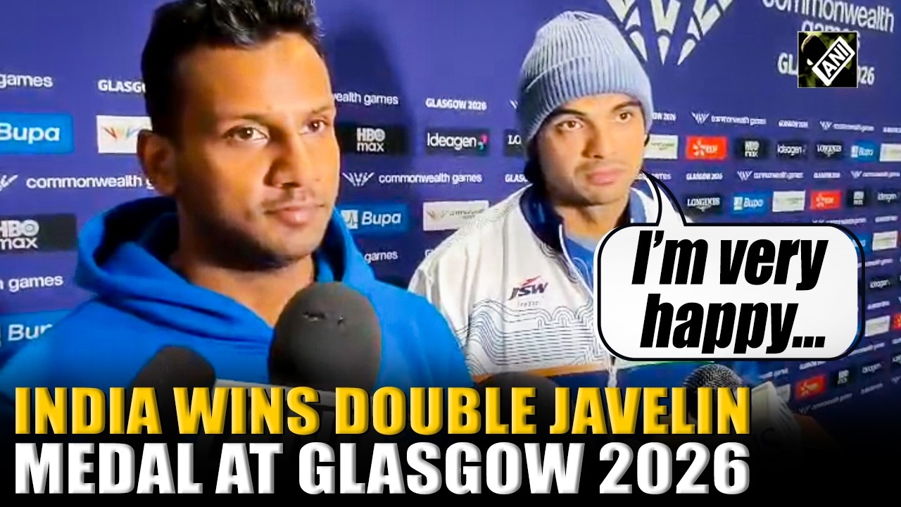Neeraj Chopra wins silver and Yashvir Singh bronze in men&rsquo;s javelin at Commonwealth Games 2026