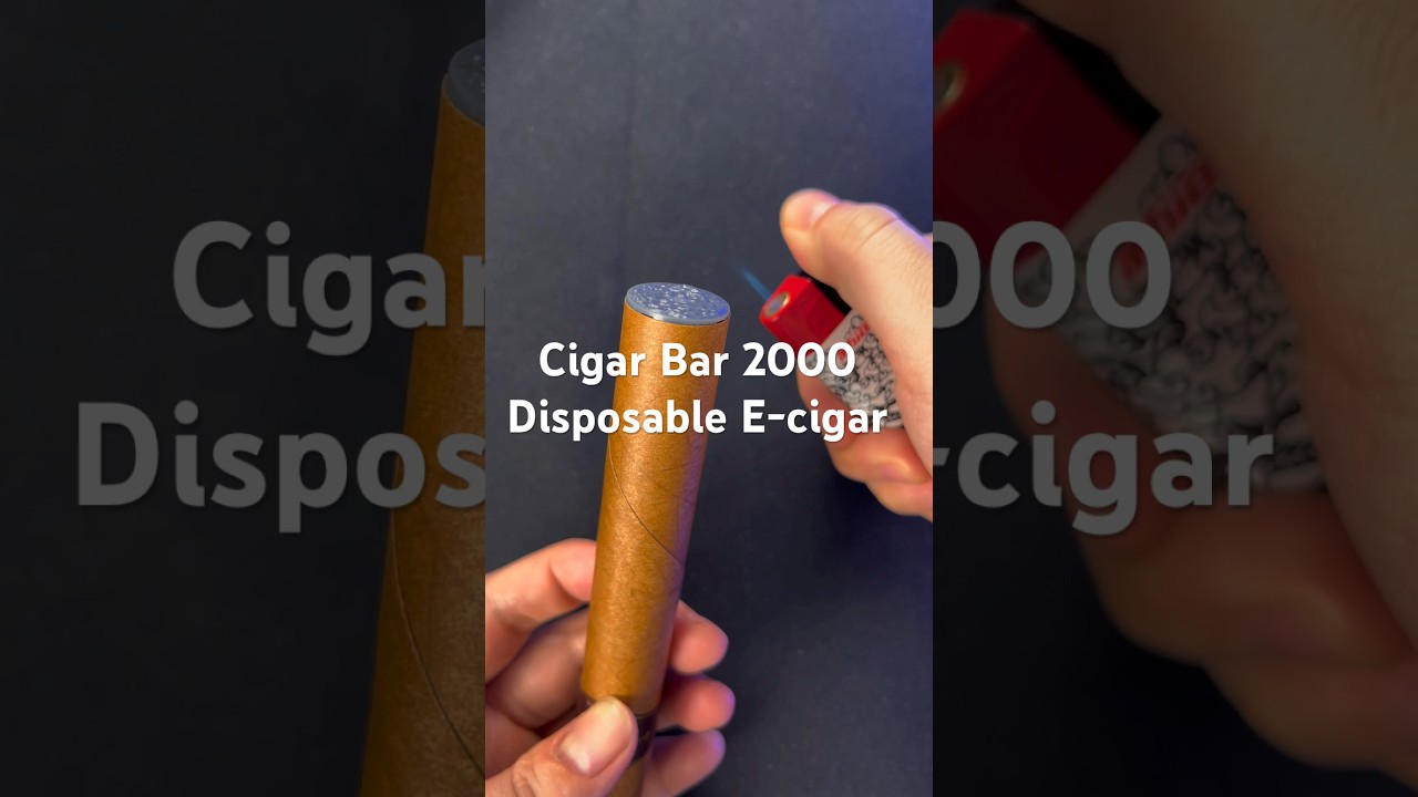 Cigar Vape 2000Puffs Mckesse #vape #unboxing #shorts