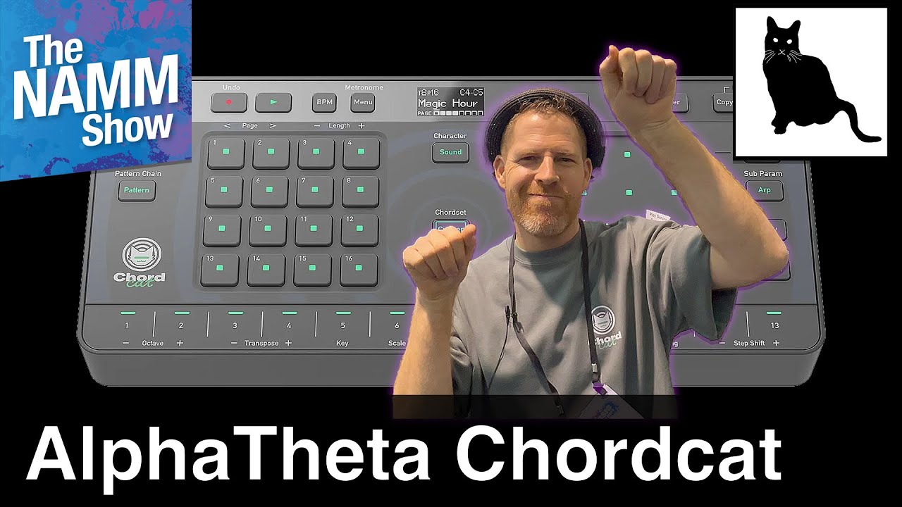 #NAMM 2026: Chordcat - this cat can elevate your chord progressions