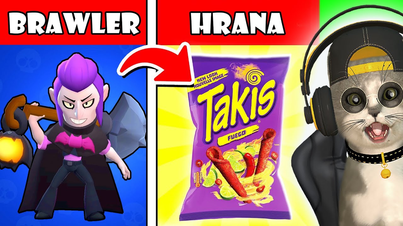 KOJU HRANU I PIĆE *BRAWLERI* NAJVIŠE VOLE!?