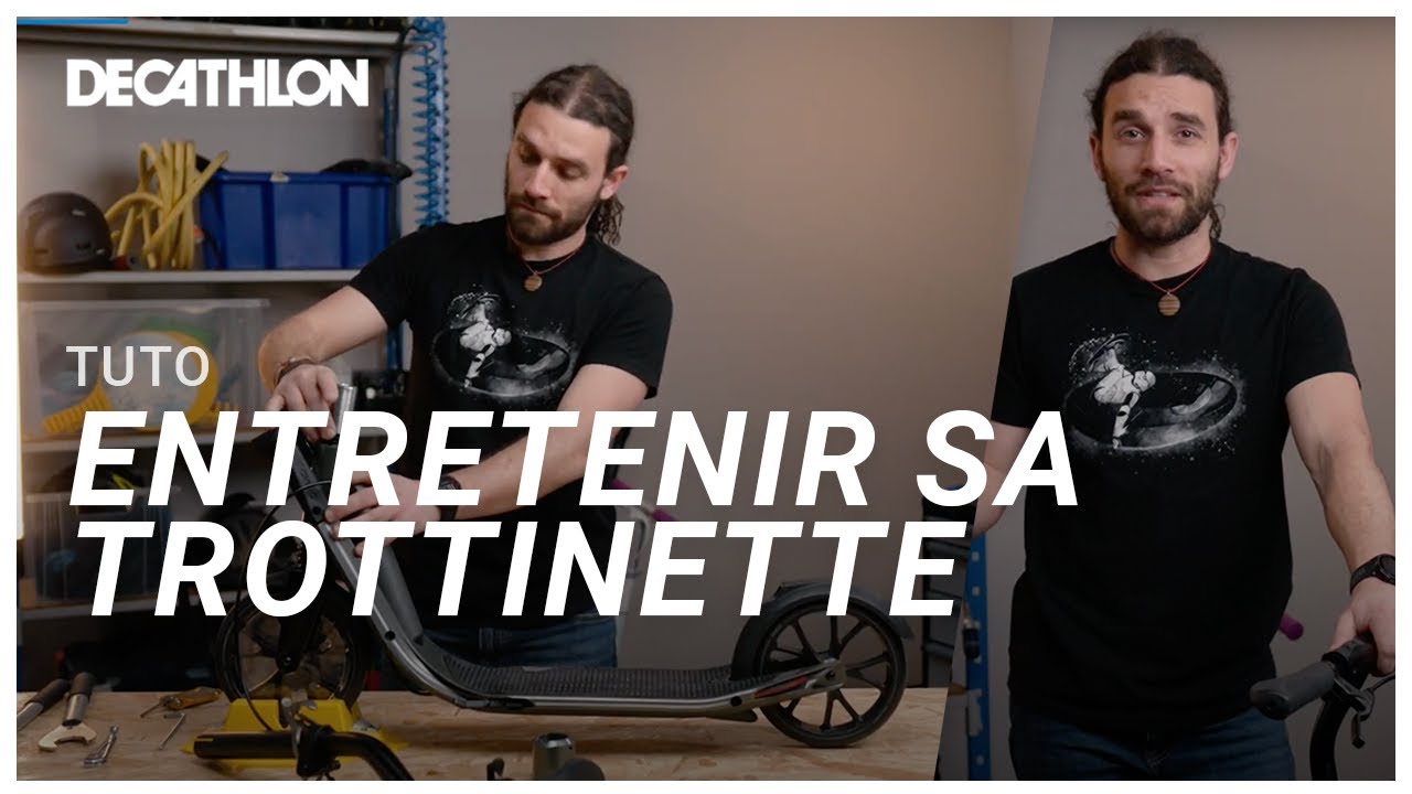 TUTO - Comment bien entretenir votre trottinette ? 🛴 | Decathlon