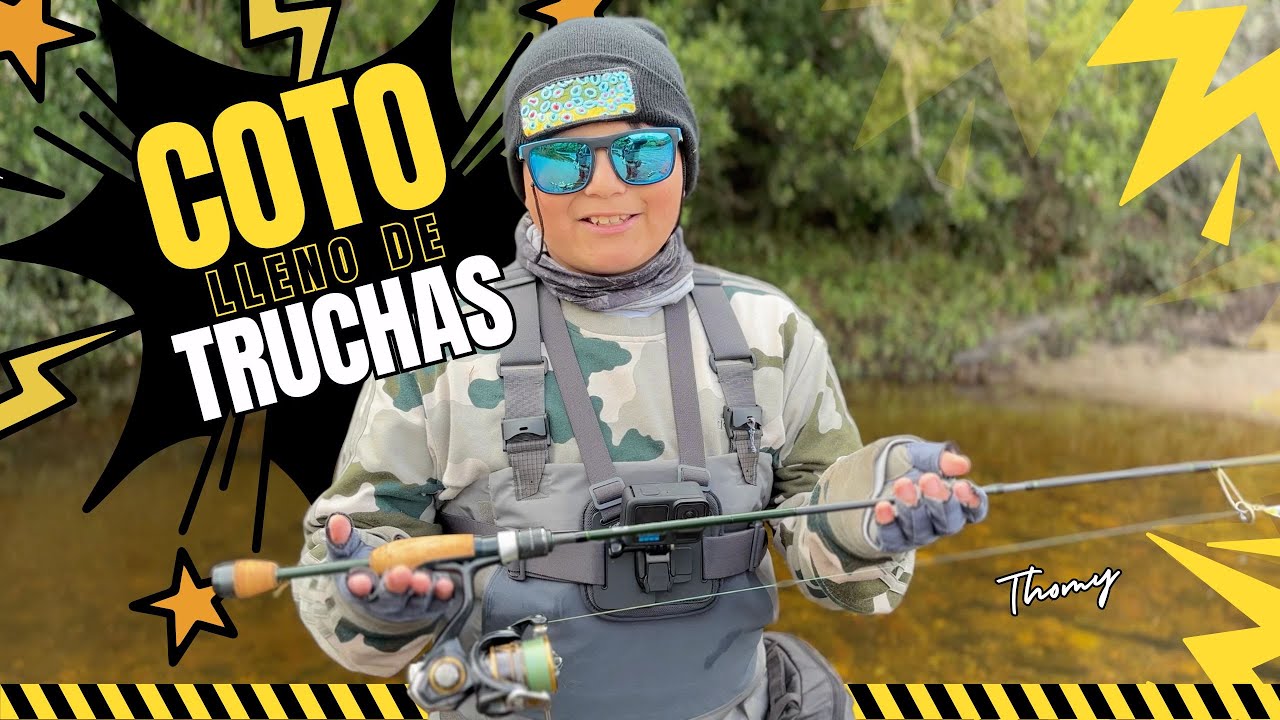 Encontramos un GRAN COTO para PESCA de TRUCHAS
