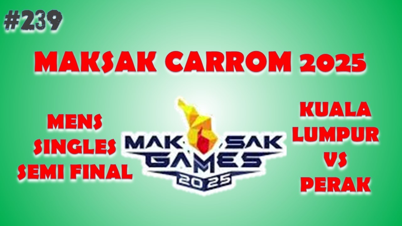 MAKSAK 2025 MENS SINGLES SEMI FINAL