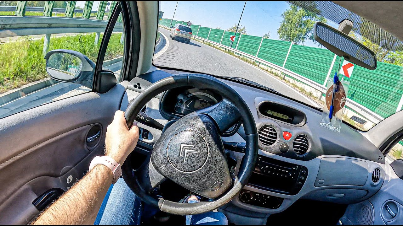 2004 Citroen C3 [1.4 HDI 70HP] | POV Test Drive #1298 Joe Black