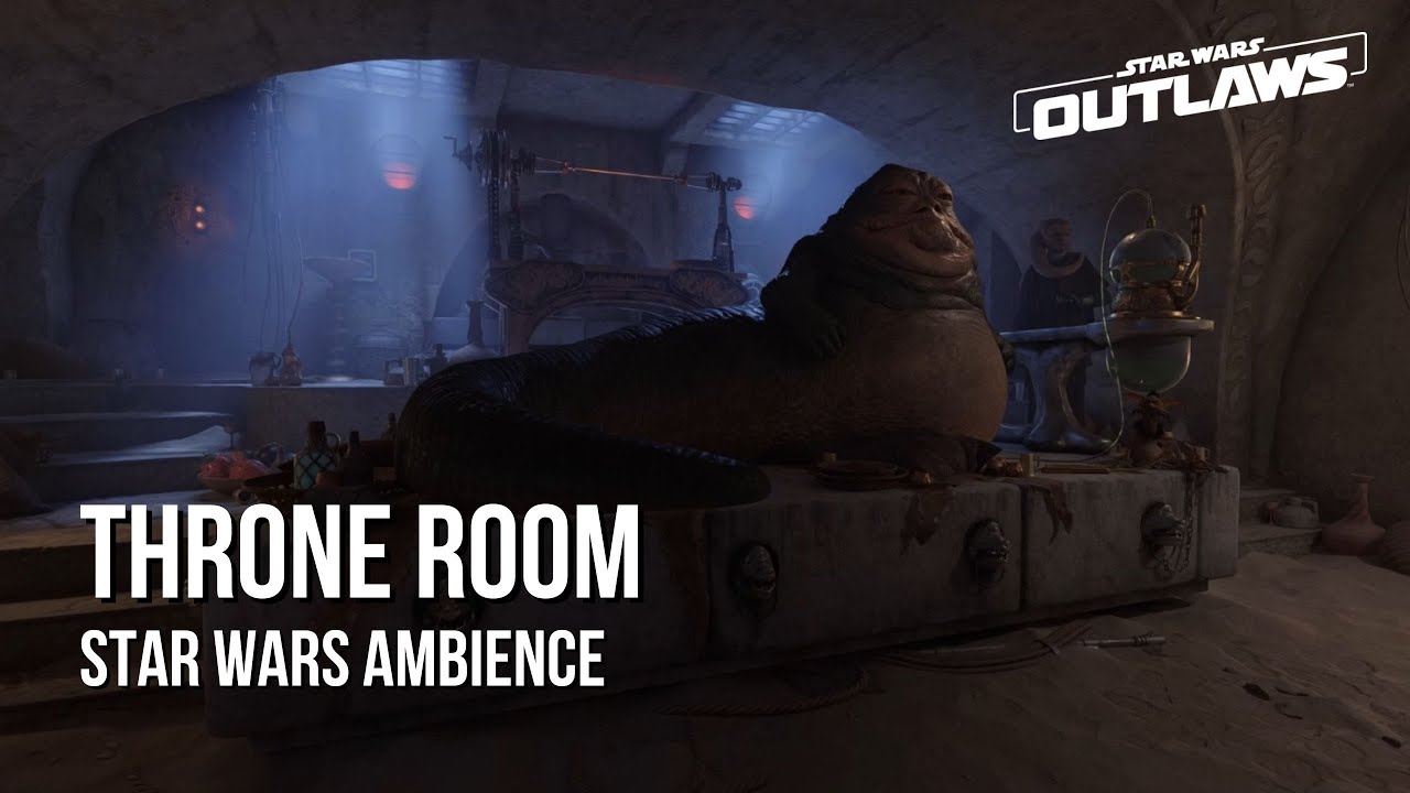 Jabba's Palace Throne Room | Star Wars Outlaws Ambience | Alient Chatter, Palace Sounds