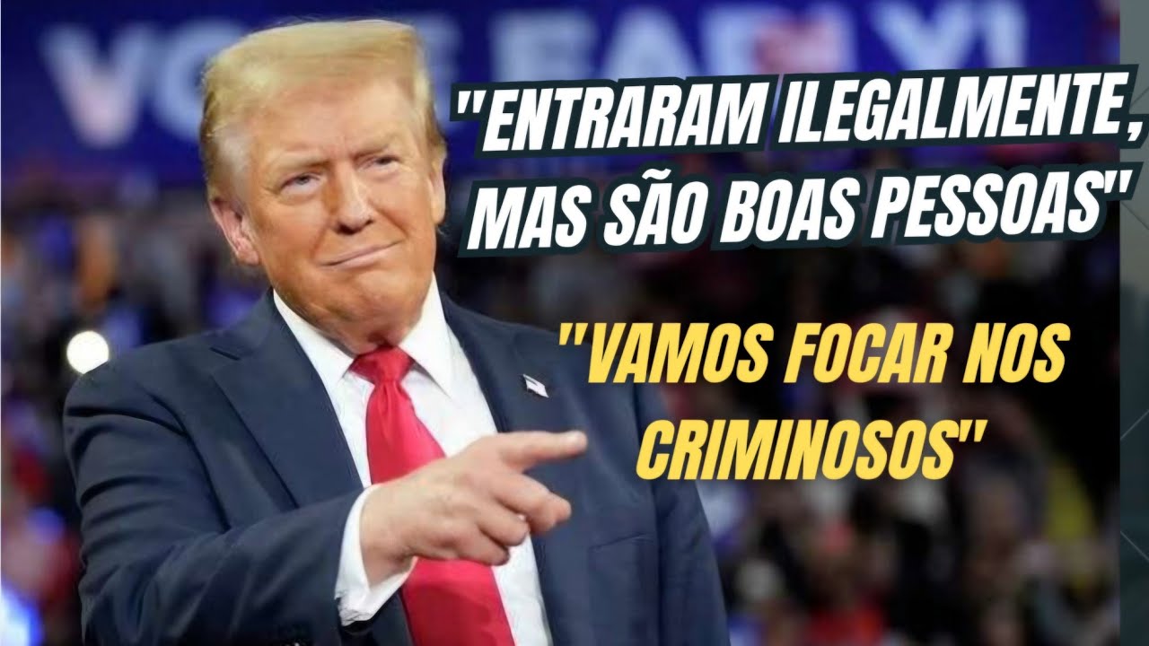 VAI TER TRÉGUA? TRUMP ANUNCIA NOVA ERA NA IMIGRAÇÃO
