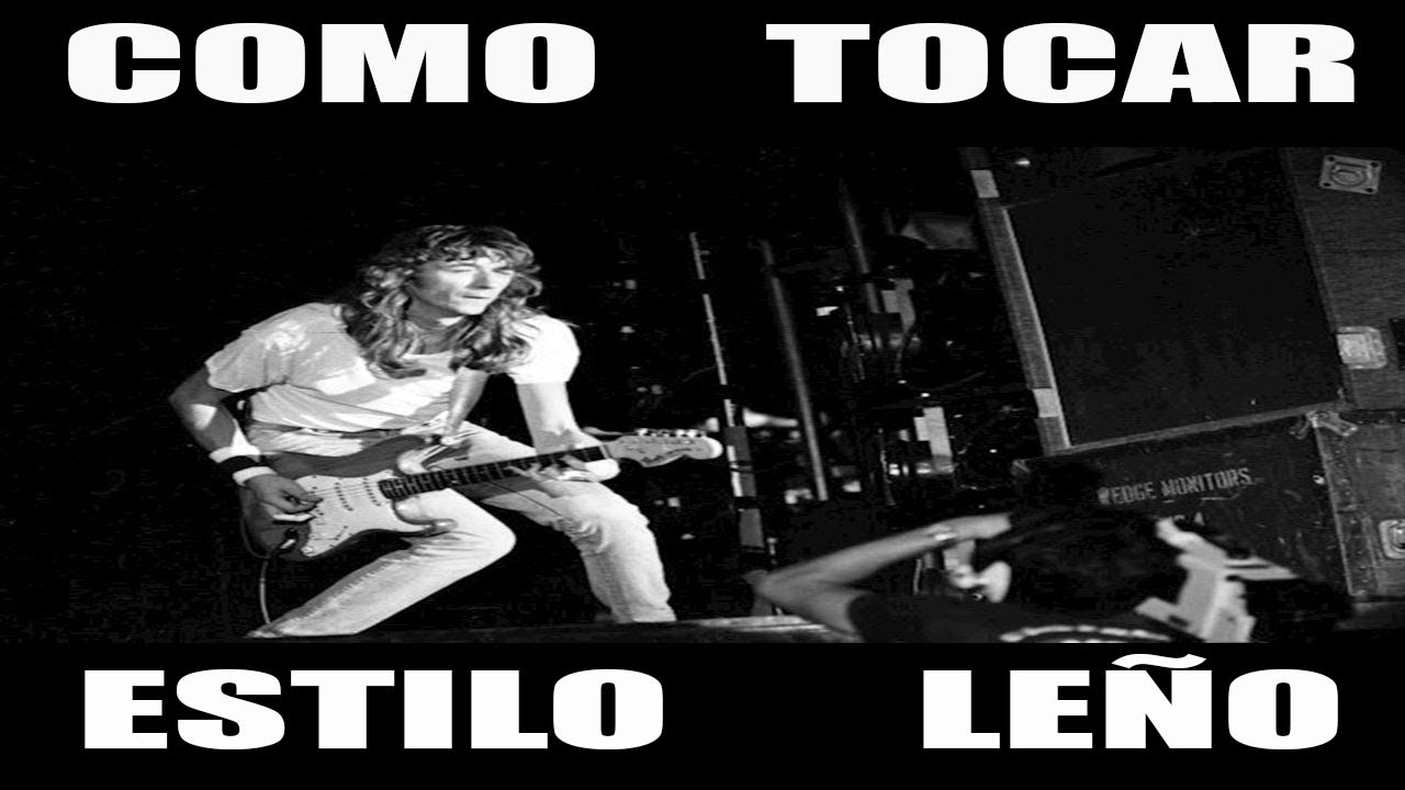 🔥🎸🔥COMO TOCAR LA GUITARRA ESTILO LEÑO - ROSENDO 😜