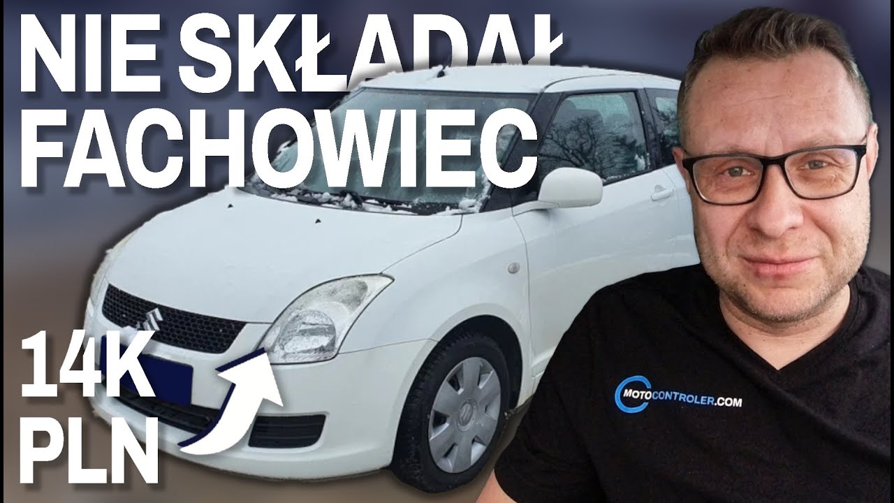 Nie składał fachowiec - Suzuki Swift 1.3 Benzyna 92 KM 2009 rok 180000 km 14000 zł