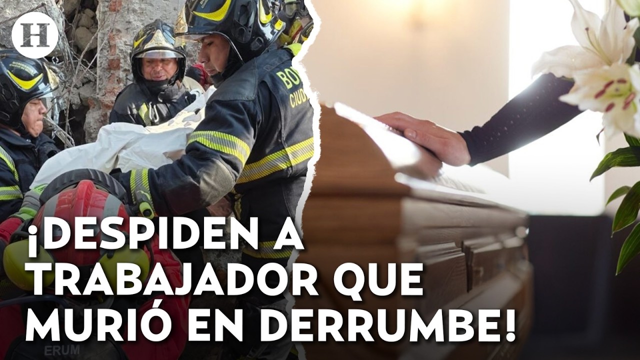 ¡Familias de luto por derrumbe! Despiden a Iván, víctima del desplome en San Antonio Abad