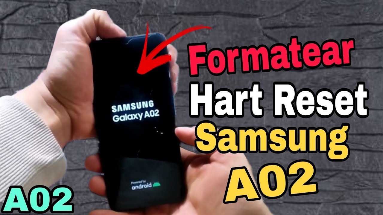Formatear Samsung A02/Nuevo Método Actualizado/Hart Reset Samsung Galaxy A02