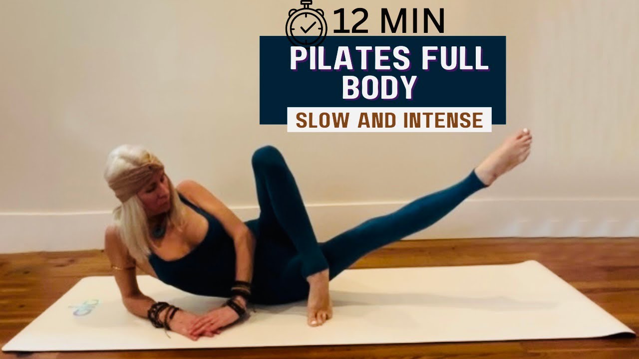 12 Min Pilates Full Body Workout| Slow and Controlled Full Body Toning| Floor Only| Mandy Martin