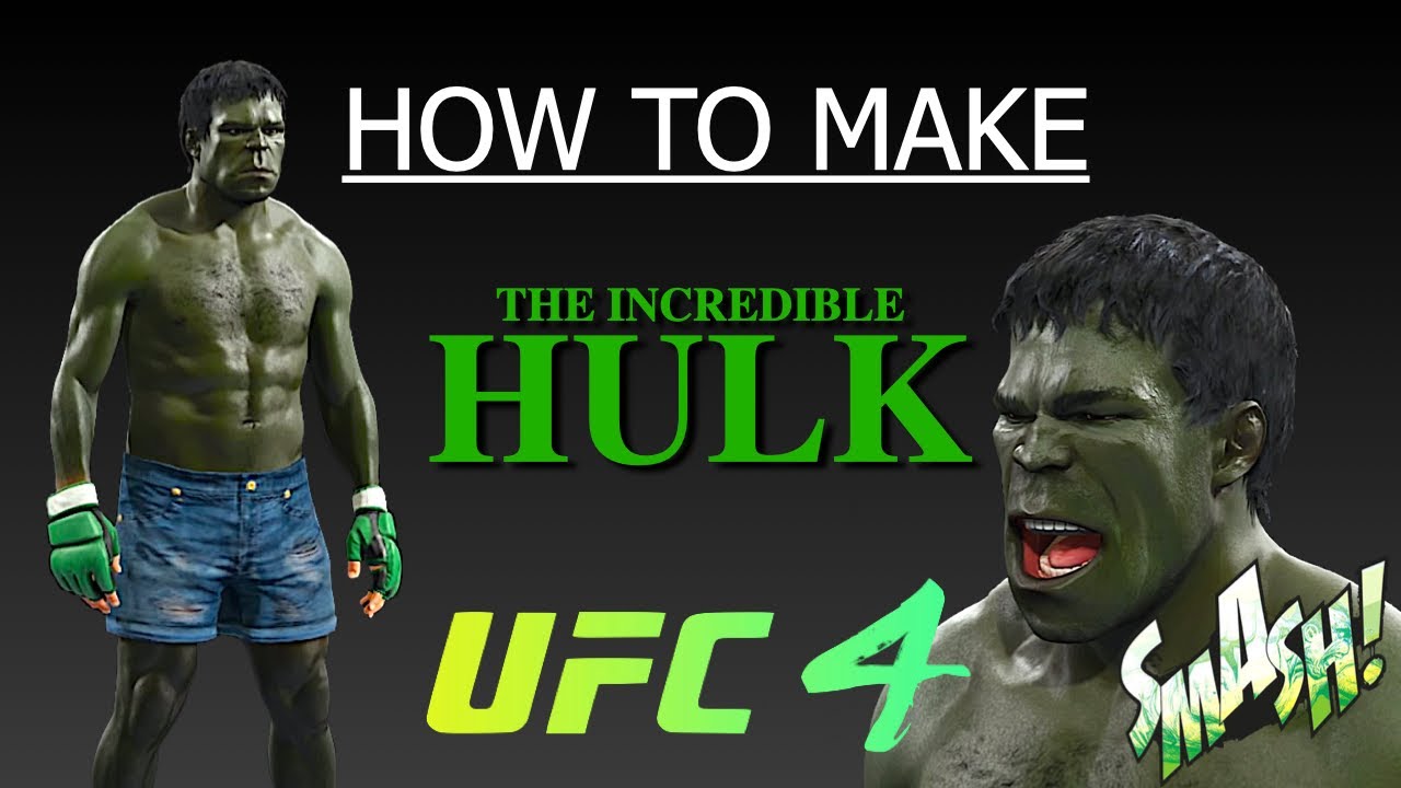 The Hulk - Bruce Banner || UFC 4 CAF Formula