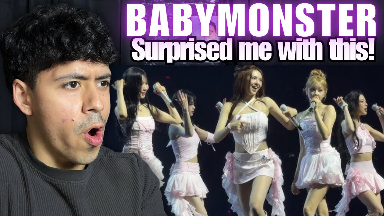 BABYMONSTER Covers BLACKPINK LIVE in concert | Never heard this before! 