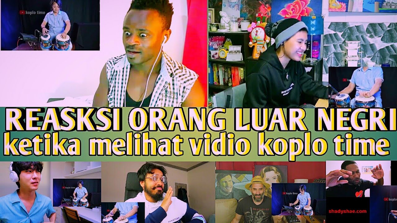 REAKSI ORANG BULE LIHAT L1LY PERSI KOPLO INDONESIA KAGUM BANGET SAMPAI_SAMPAI IKUT GOYANG