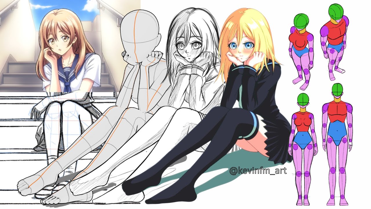 Lo que nadie te dice sobre dibujar composiciones de cuerpo completo