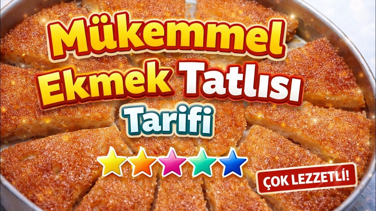 Pastanelerin Sır Gibi Sakladığı Ekmek Kadayıfı Tarifi