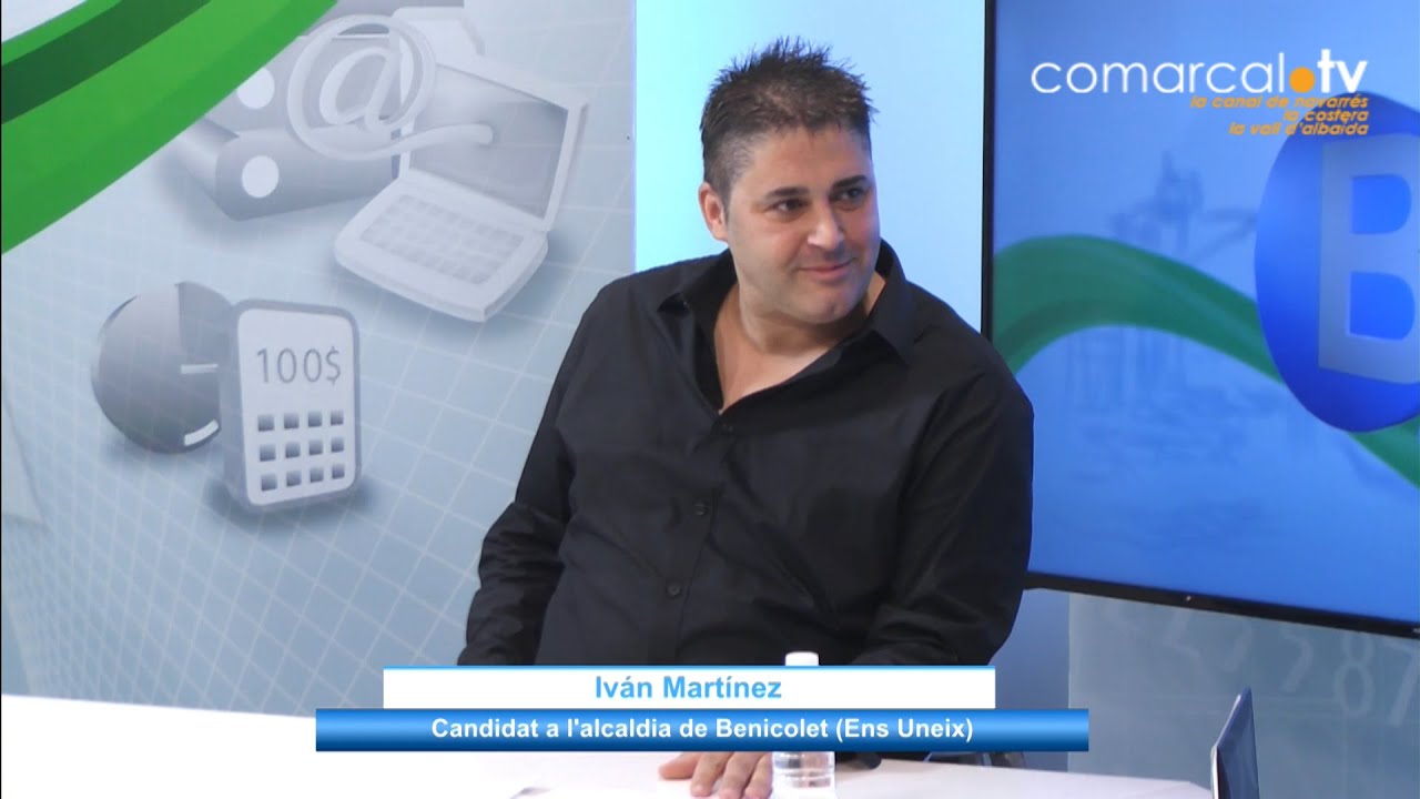 Entrevista a Ivan Martínez Iván Martínez; candidat a alcalde de Benicolet