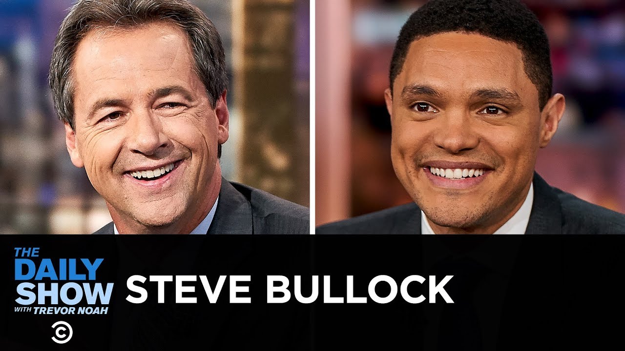 Steve Bullock - Running for President as a Progressive with Bipartisan Appeal | The Daily Show