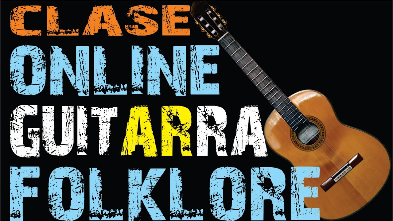 La Guitarra en el Folklore (1) con Jesús Amaya en Clase Online...