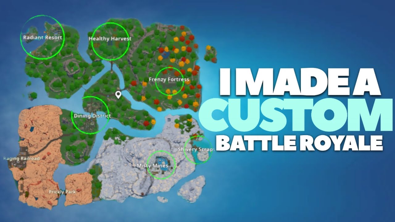 I Made A Battle Royale Map In Fortnite Creative!