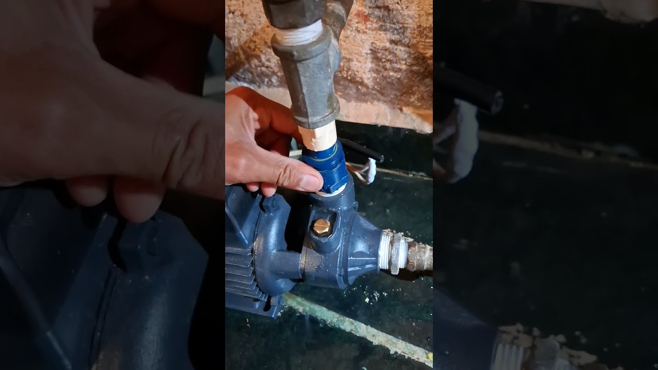Bomba periferica truper de 1HP (es nueva y no sube agua al tinaco Solucion) #como purgarla la bomba.