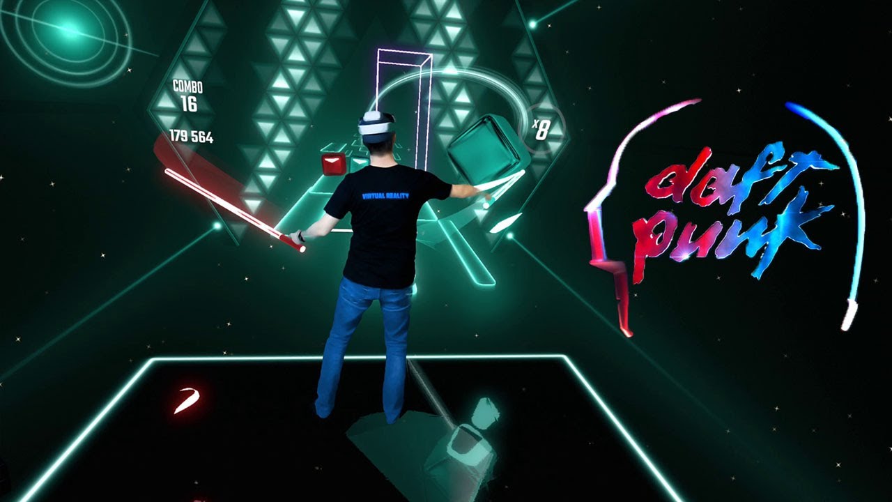 Mixed Reality - Beat Saber Daft Punk