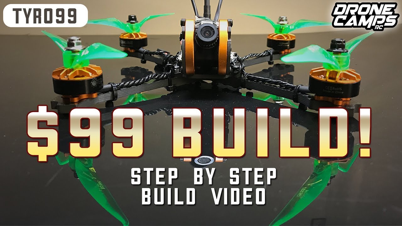 Eachine TYRO99 - PRO RACE DRONE for $99 - FULL BUILD VIDEO