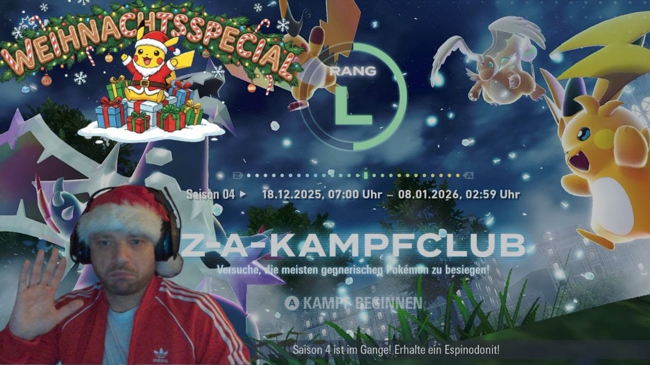 Nachschlag gefällig? 🍪 Wir zocken WEITER Multiplayer! Pokémon Legenden: Z-A Weihnachtsspecial 🎅
