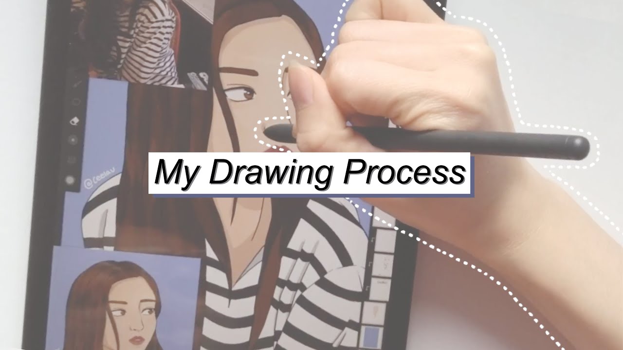 How I do Digital Art (Tab S6 Lite) || Draw With Me