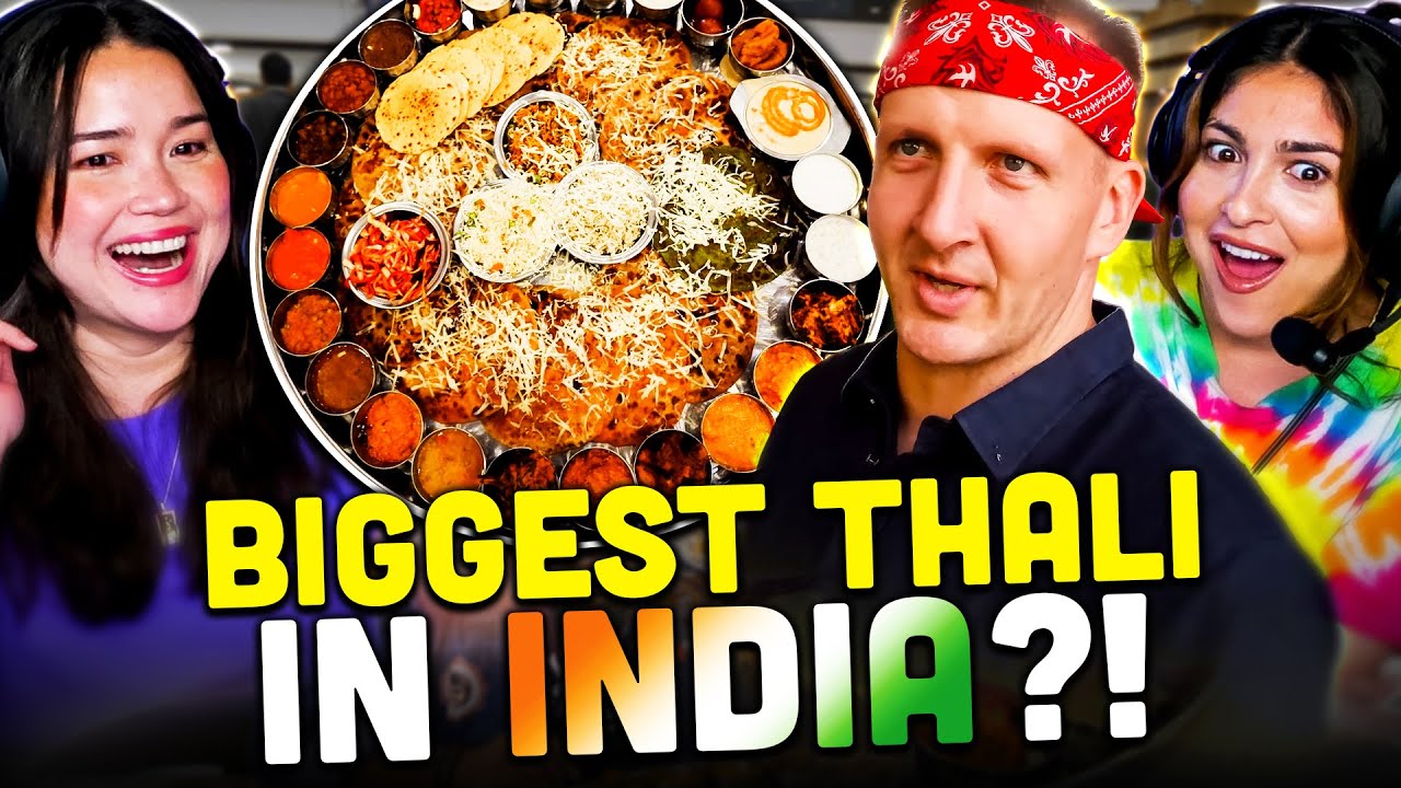 RECORD BREAKING Thali in Pune, India!!! (Matt Stonie Has NO Chance) | REACTION!
