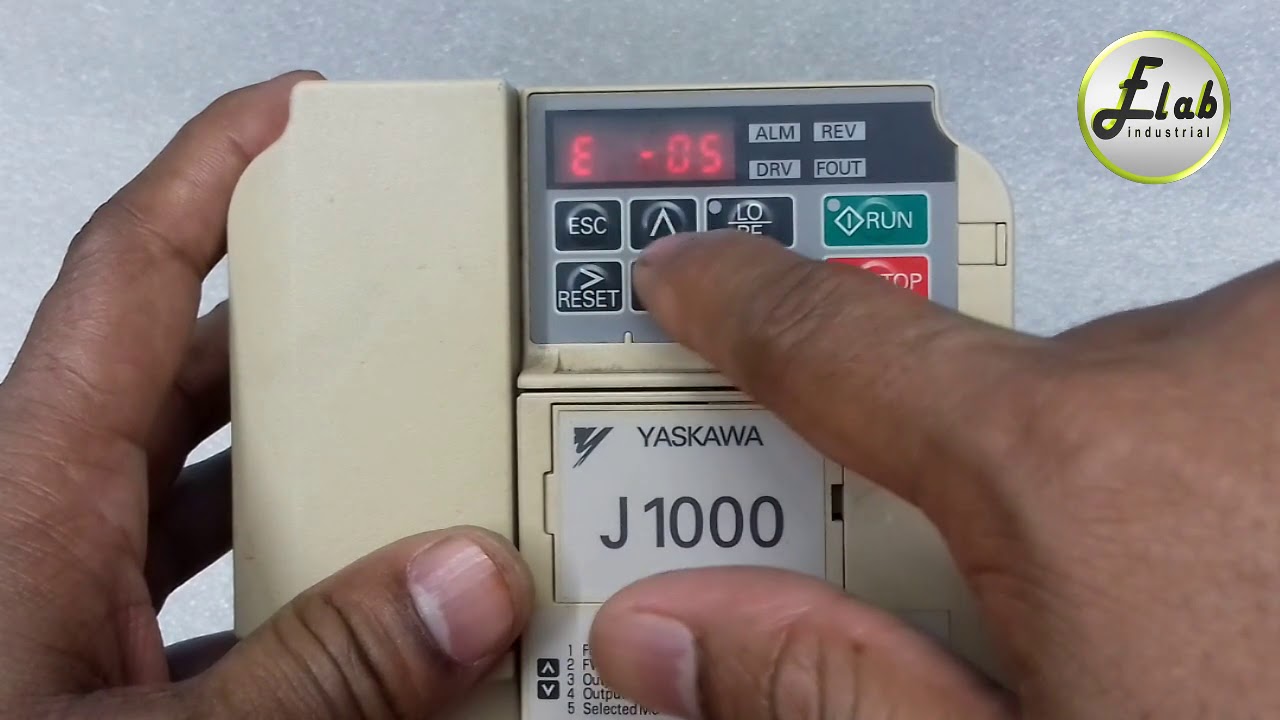 Yaskawa J1000 Parameter Setting & Control +Power wiring Connection বাংলা টিউটোরিয়াল,
