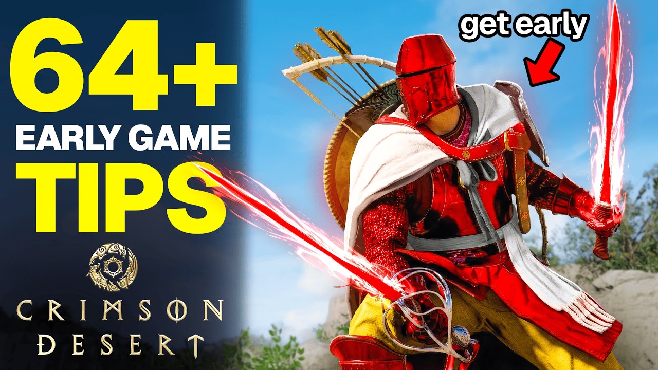 64 важных совета для начала игры (Crimson Desert)