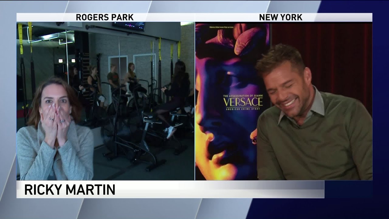 Ricky Martin accidentally hears WGN reporter's fangirl freak-out