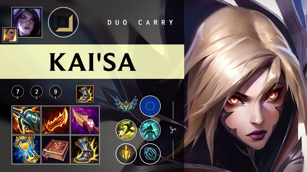 Kai'Sa ADC vs Mel - EUW Challenger Patch 26.05
