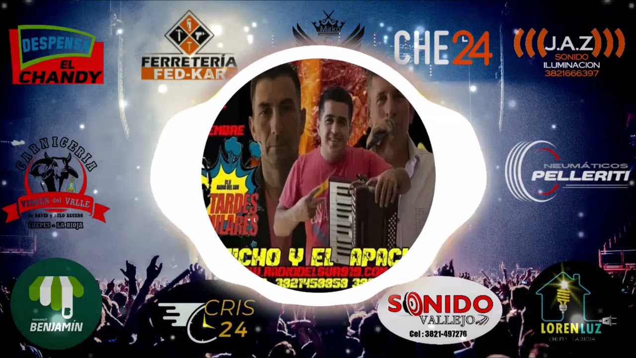 Chicho Y Los Magn&iacute;ficos Con La Voz Del Apache Gez - Enganchados Julio 2024