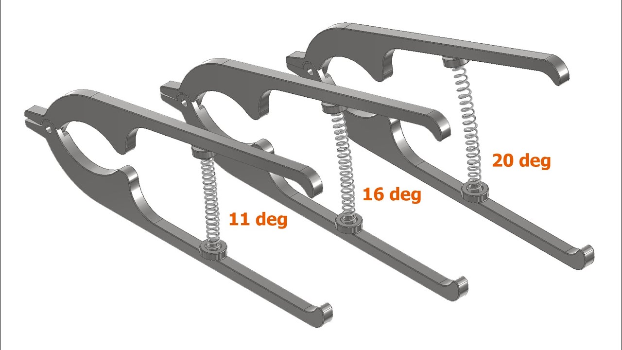 Tutorial Inventor - 220 ADAPTIVE SPRING IN ASSEMBLY