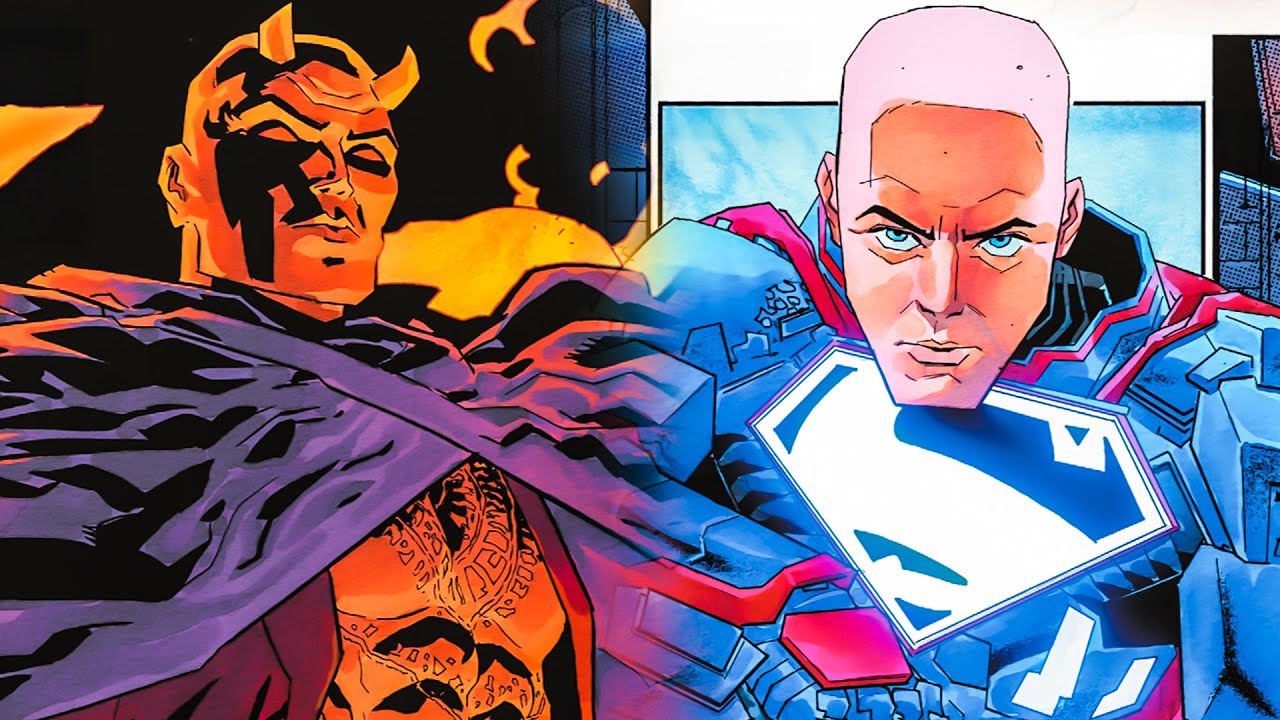 Лекс Лютор превращается в дьявола! (DC KO, 7 раунд)