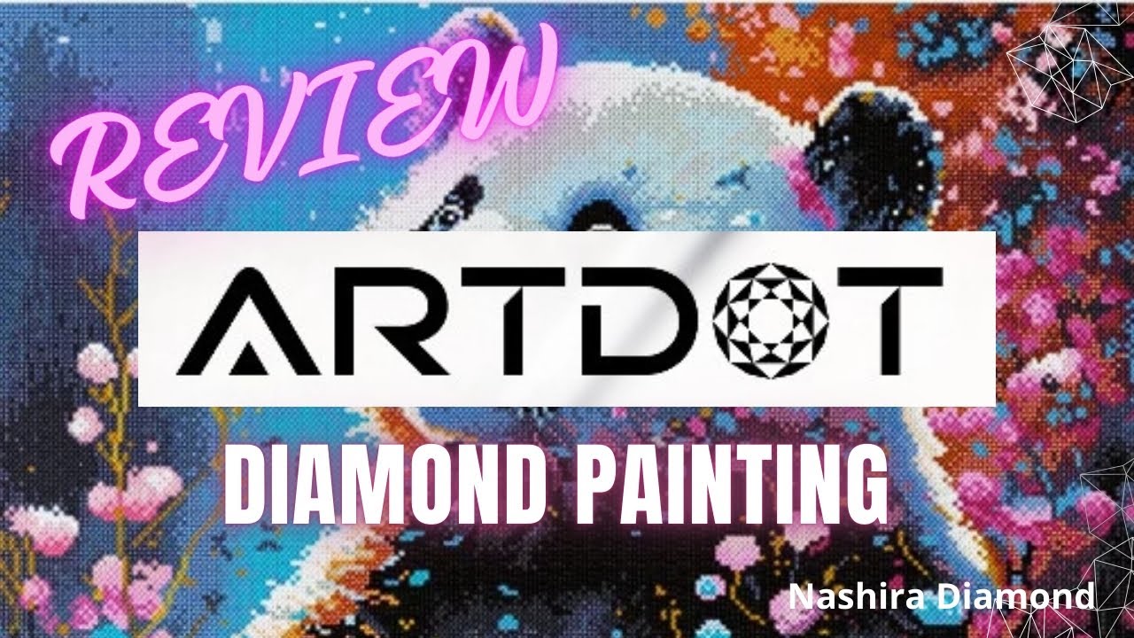 Review tienda ARTDOT en AliExpress, Diamond Painting, unboxing, lienzo de diamantes redondos