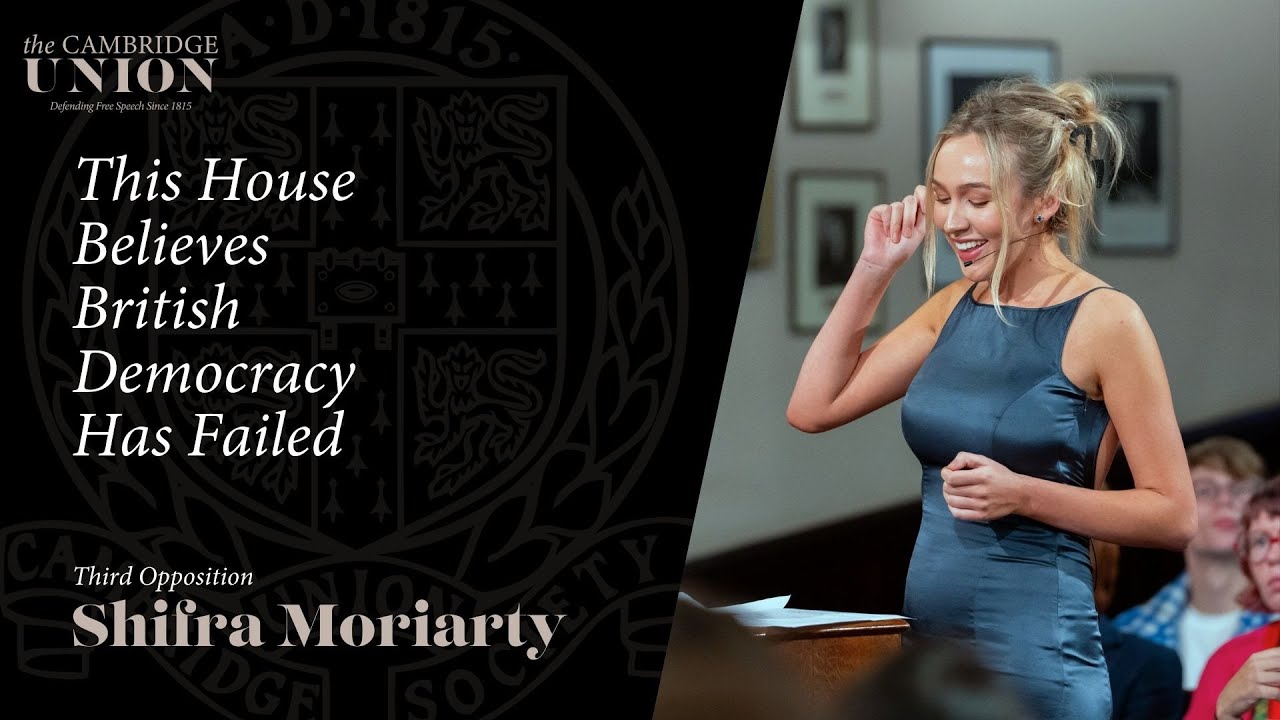 Shifra Moriarty | This House Believes British Democracy Has Failed