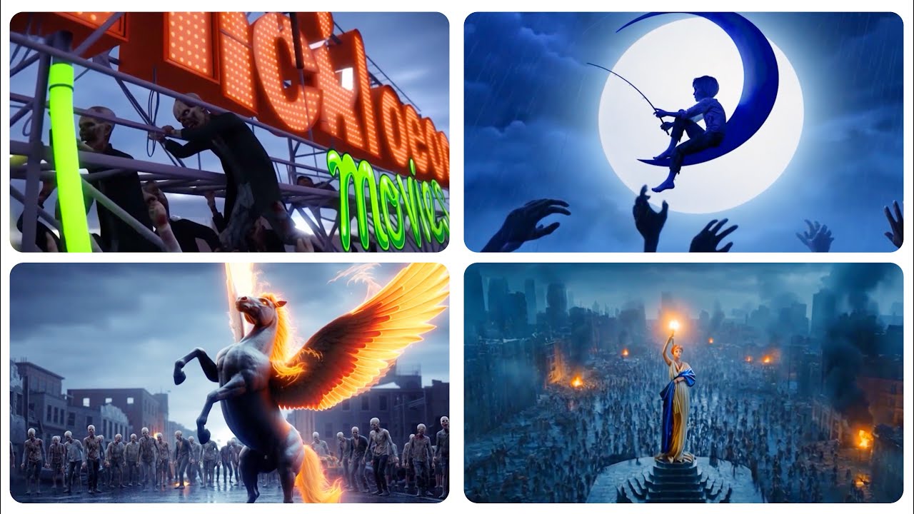 Movie Studios in Zombiewood (Halloween edition)