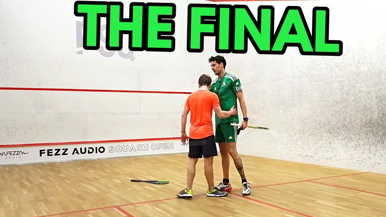 SQUASH. Kuba Pytlowany vs Marc Lopez (PSA FEZZ Audio Open '22)