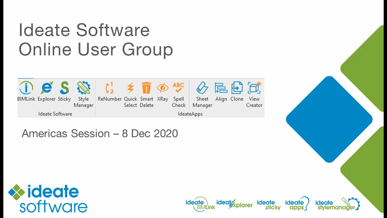 Ideate Software Online User Group - Americas