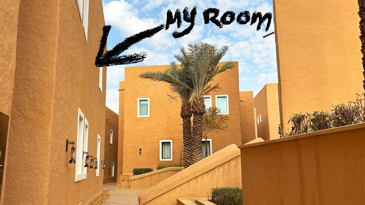 This EPIC HOTEL looks like TATOOINE from STAR WARS! (Bab Samhan, Riyadh)