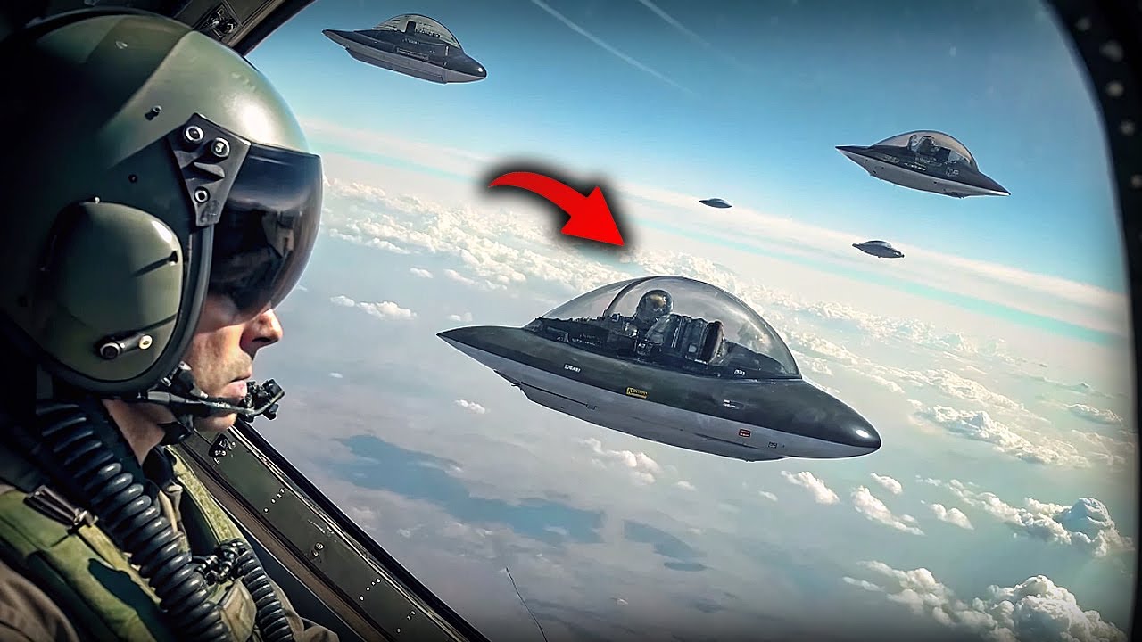 Военный пилот увидел ЭТО в небе, то что случилось после шокирует…